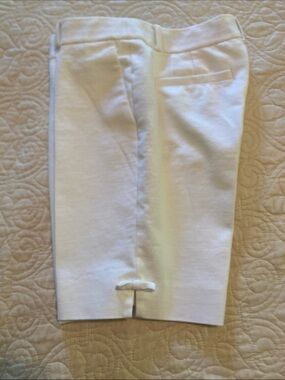 kate spade White Women’s Shorts with Front Tab Accent